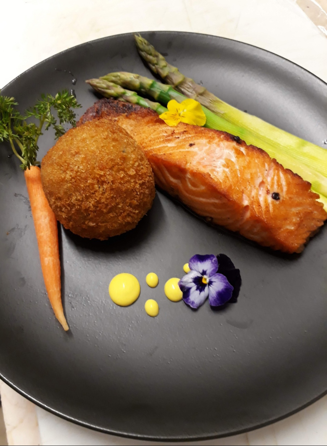 Safran Soslu  Norveç Somon