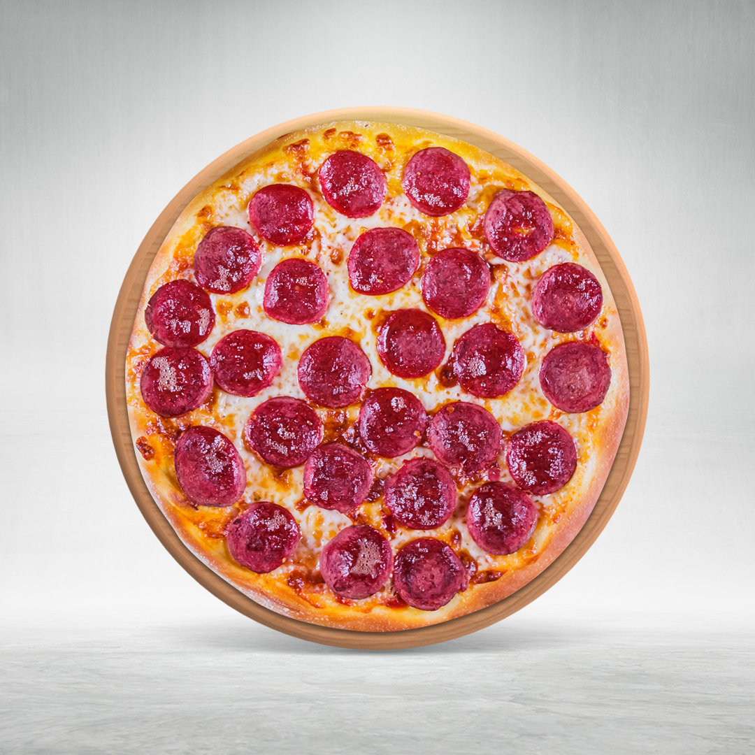 KAŞARLI SUCUKLU PİZZA