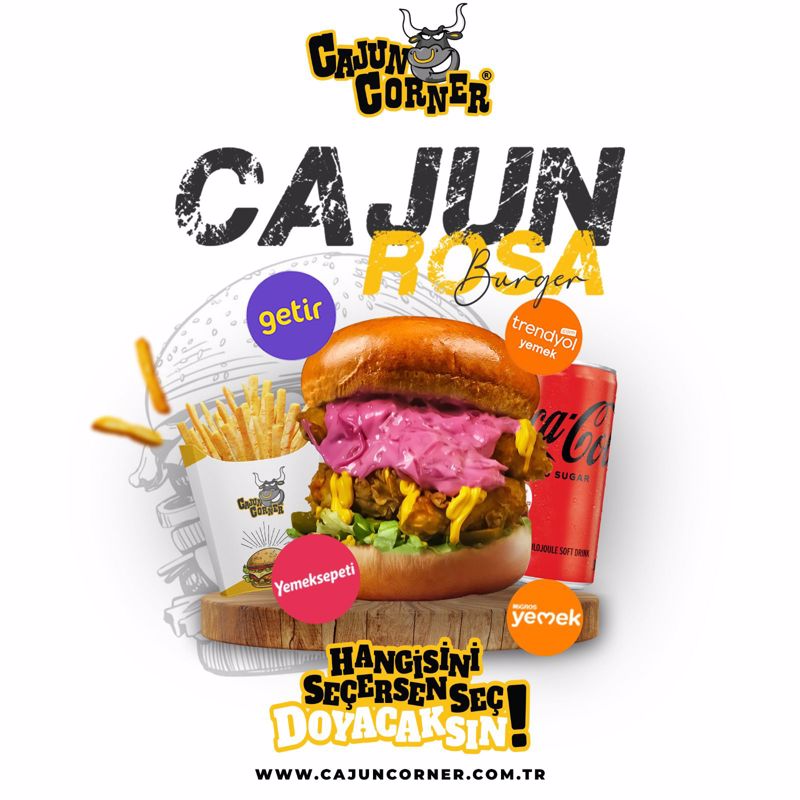 CAJUN ROSA BURGER