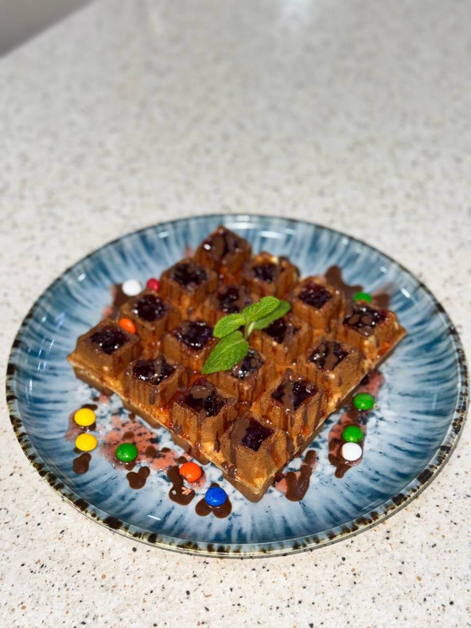 Вафли Малинали 