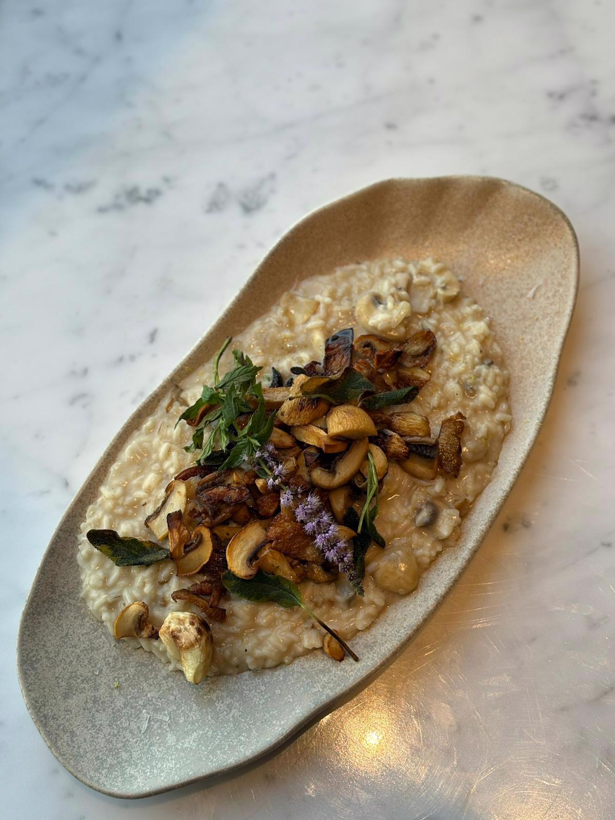 RISOTTO AI FUNGHI E TARTUFO