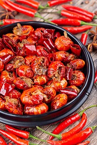 香辣虾尾   -- Острый хвостик креветки