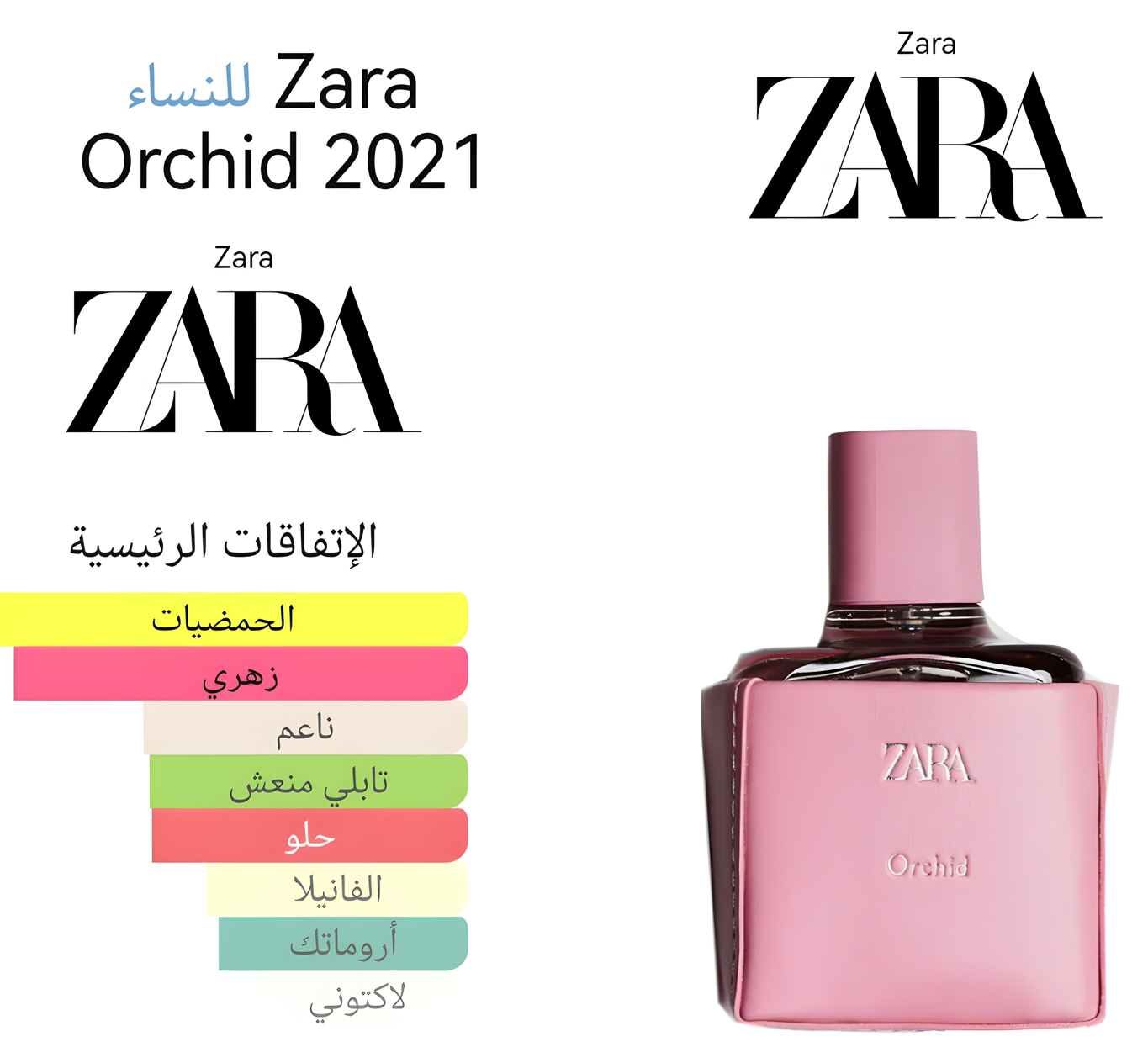 Zara orchid 2021 - زارا اوركيد ٢٠٢١