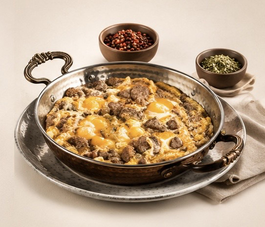 Kavurmalı Yumurta