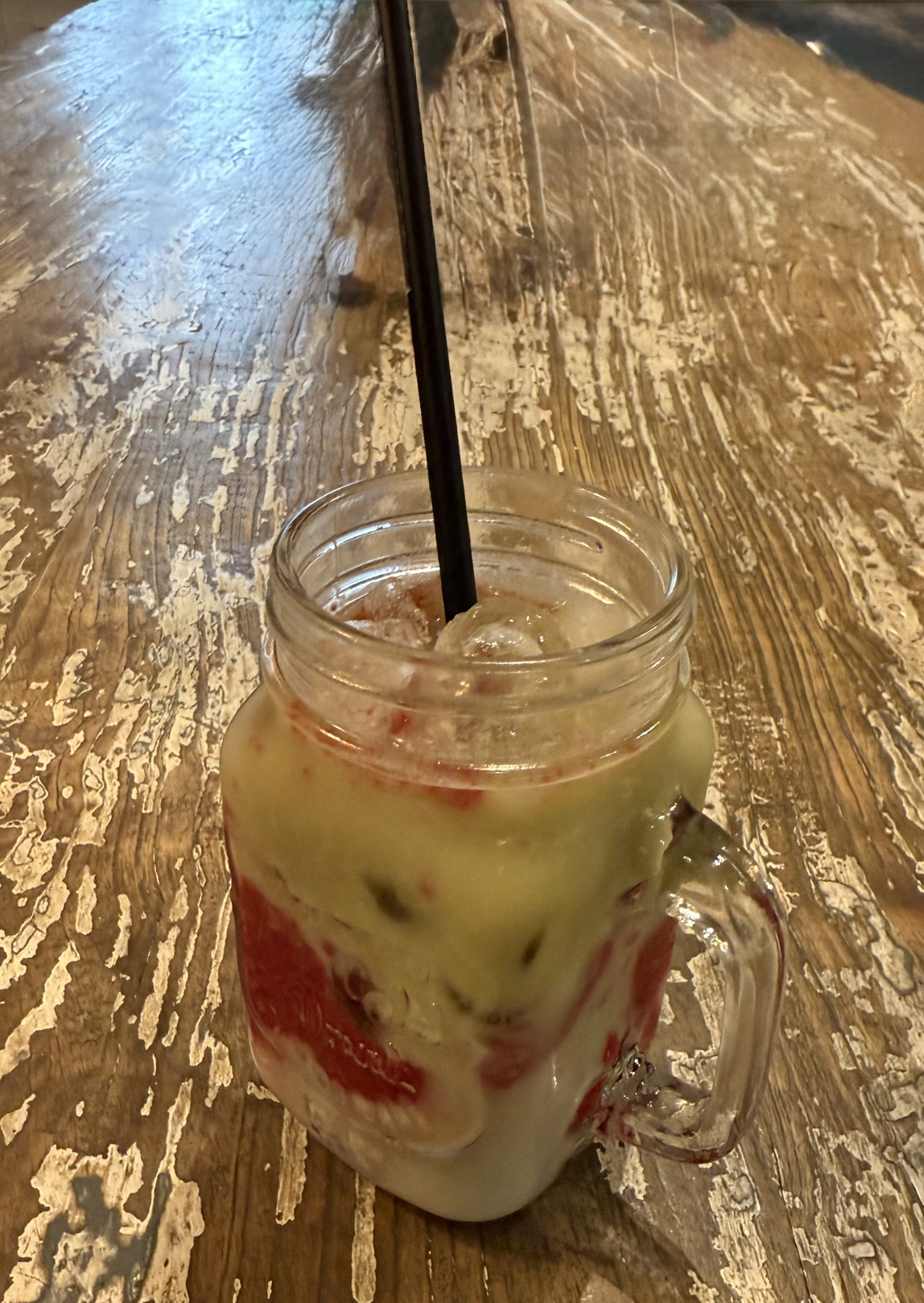 Himbeer Kokos Latte