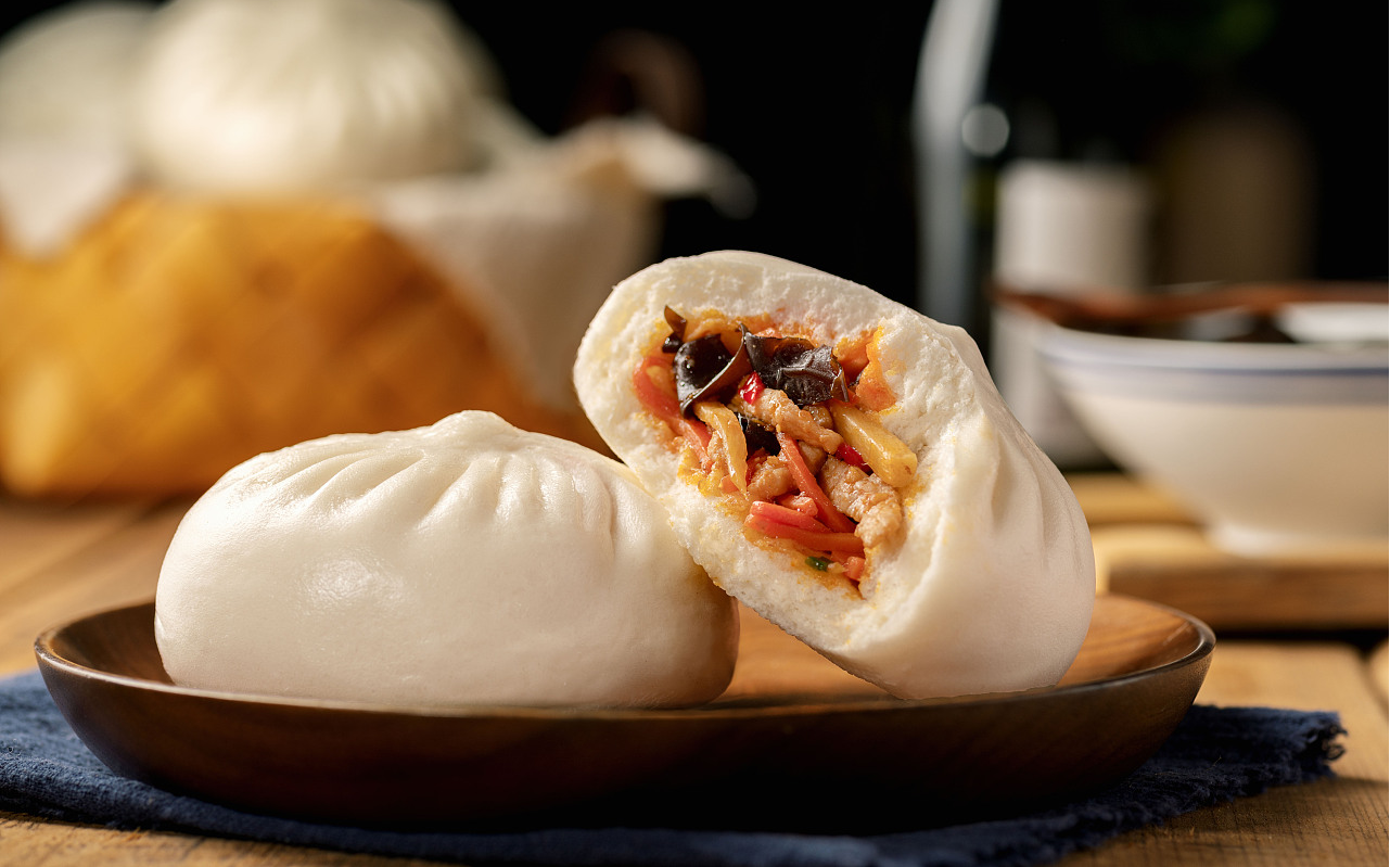 包子 - Китайские булочки（Bao Zi)