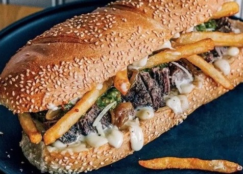 Bezira Steak Sandwich Menü
