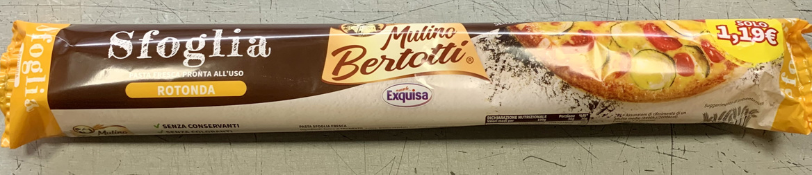 Veronesi Puff Pastry Rectangular €1,20