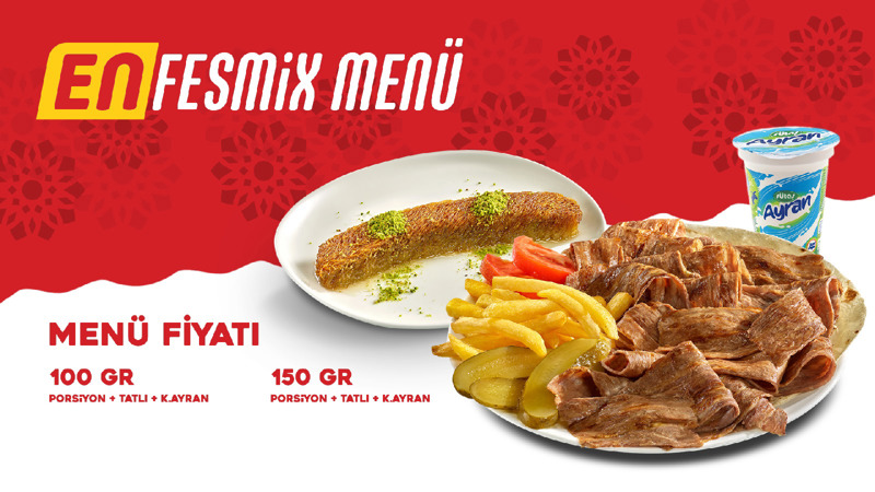 ENFESMİX TATLI MENÜ