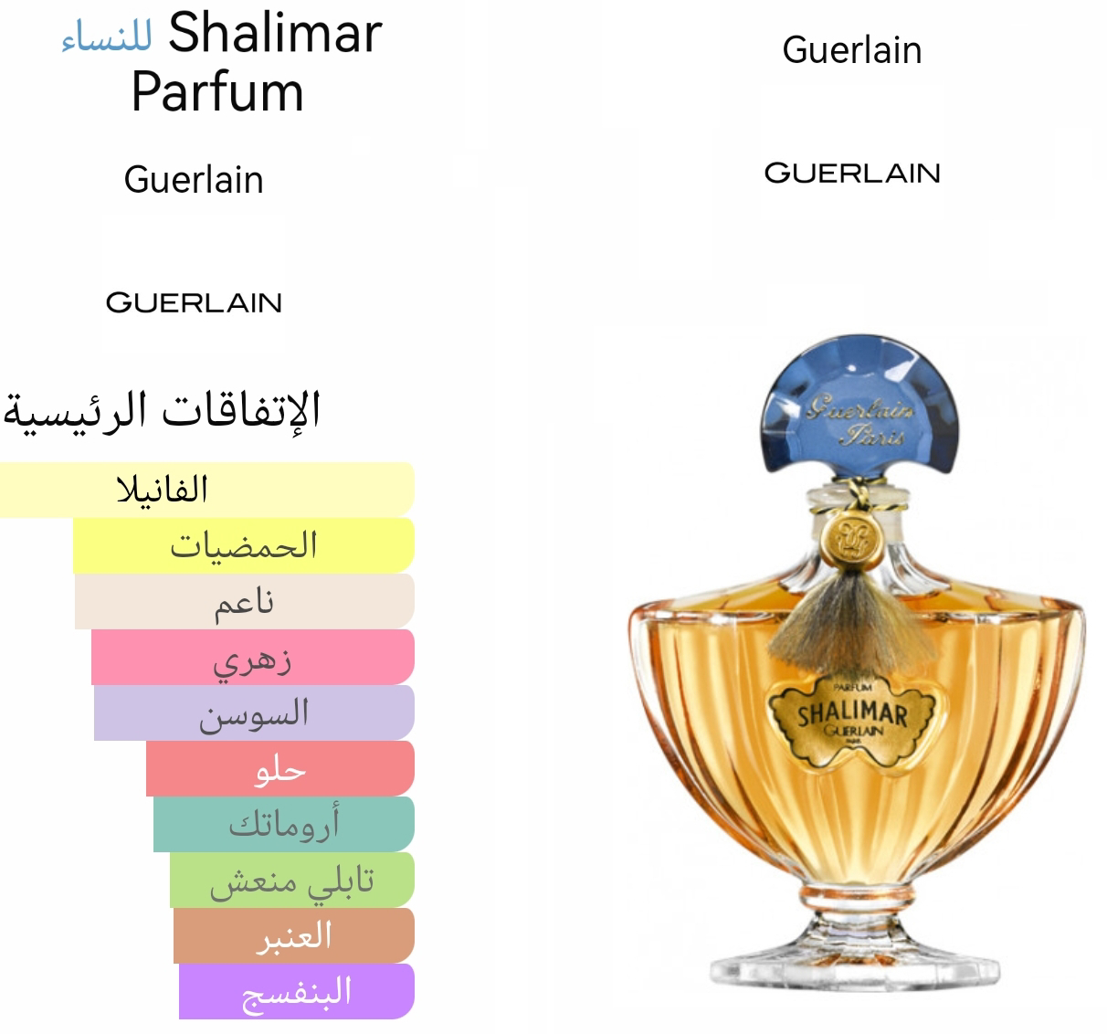 SHALIMAR PARFUM - شاليمار بارفام 