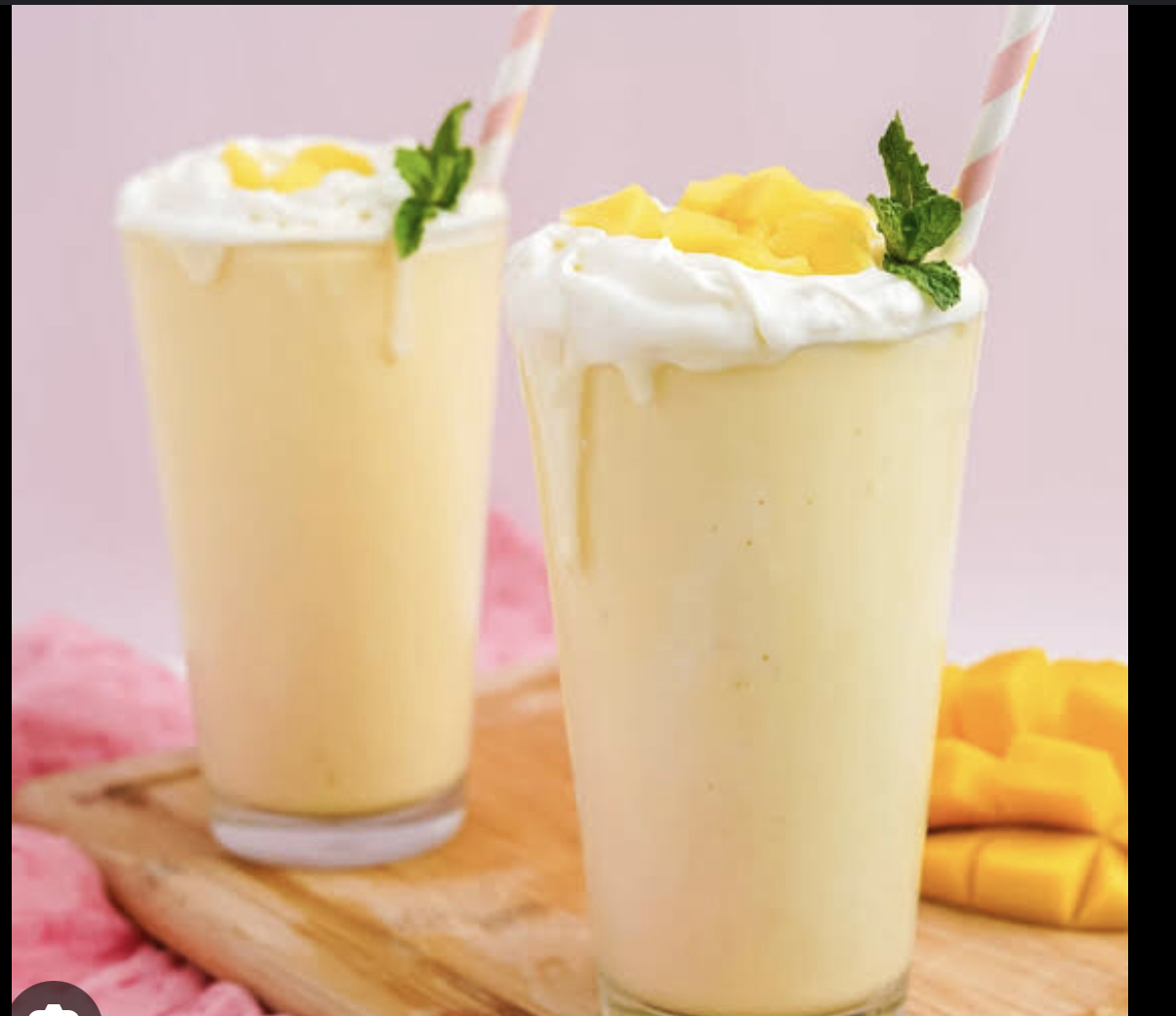 Mango milkshake