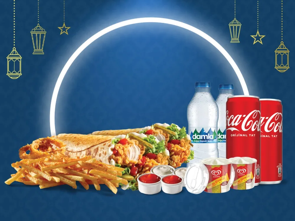 İftar Cajun Roll Menü 2 Kişilik