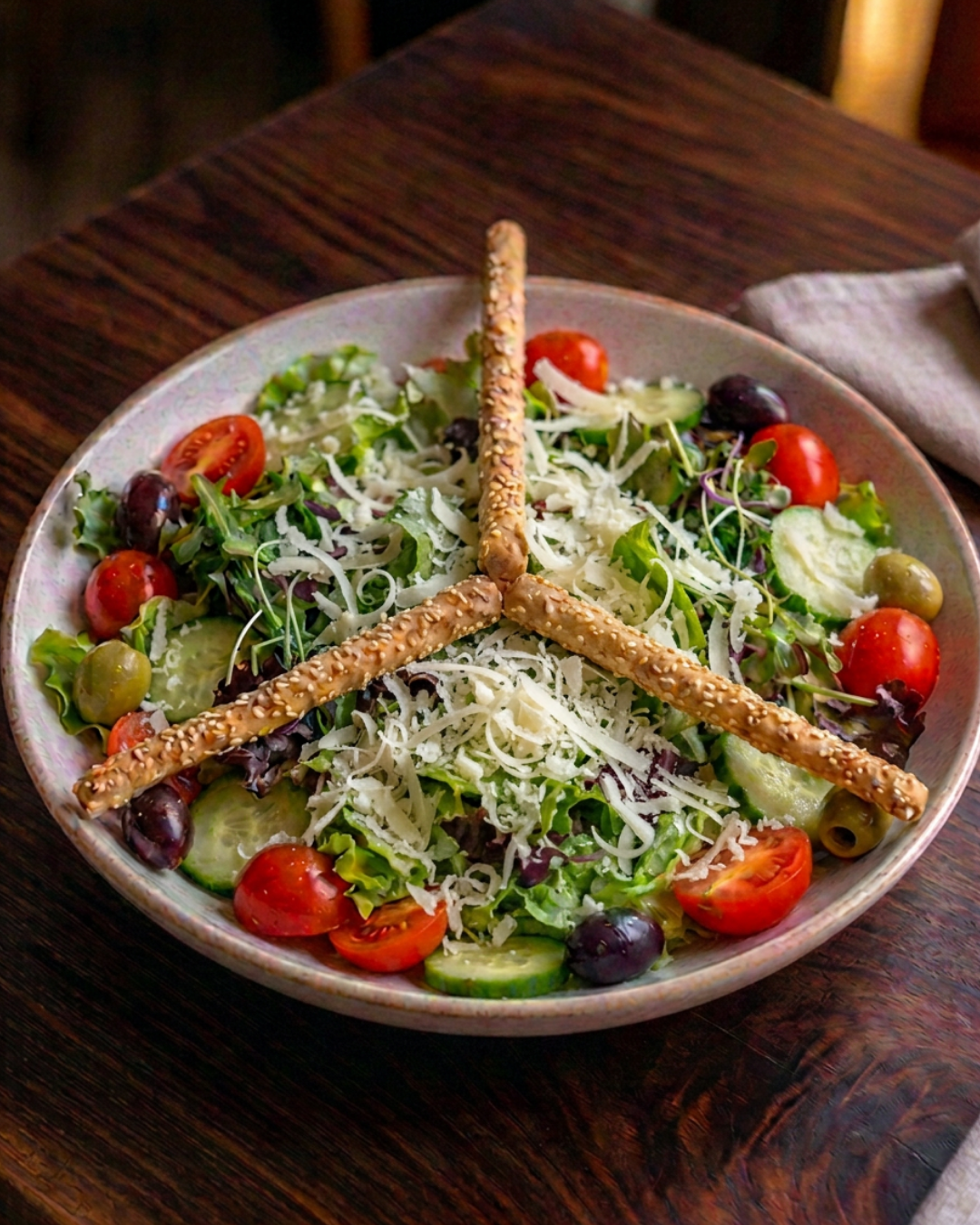 Tulum Peynirli Yeşil Salata