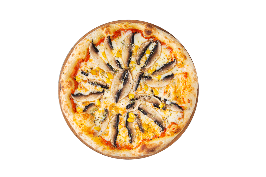 FUNGHI PIZZA - ПИЦЦА С ГРИБАМИ 