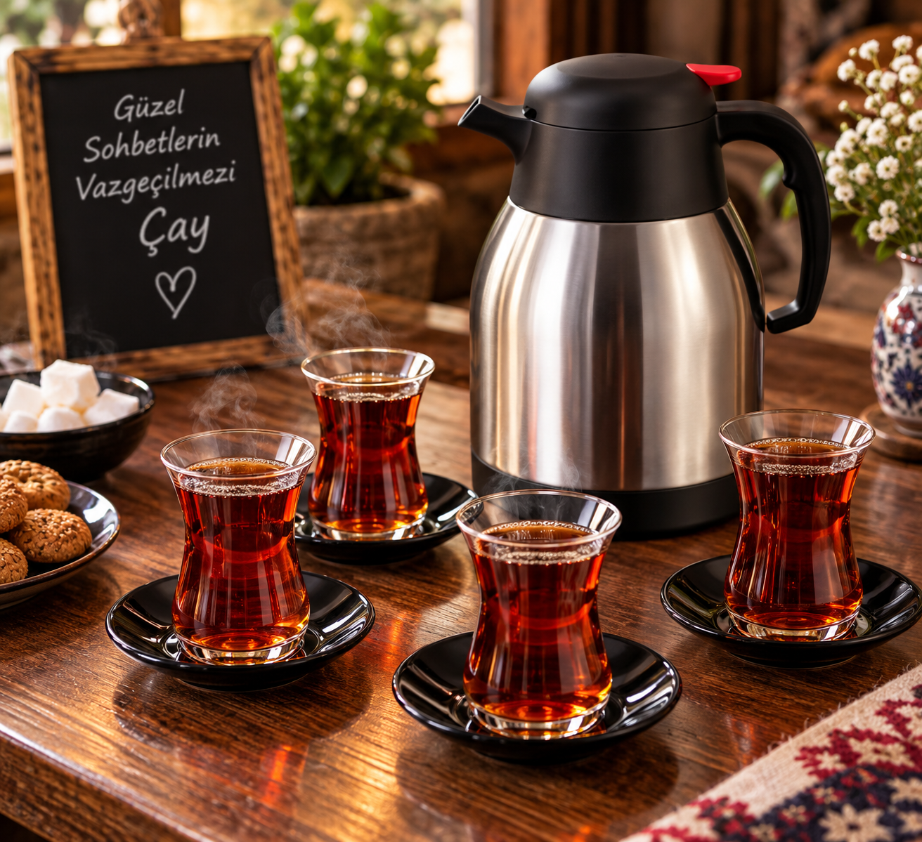 Çay Potu (Kalabalık Müşteriler için)