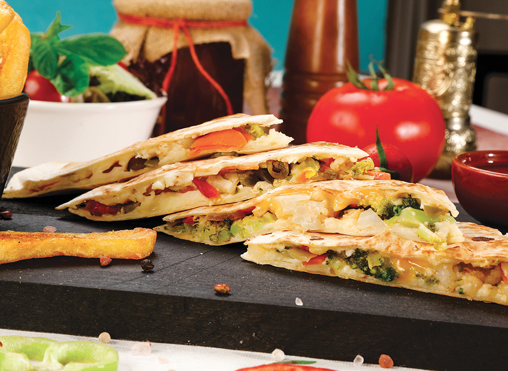 Tavuklu Quesadilla
