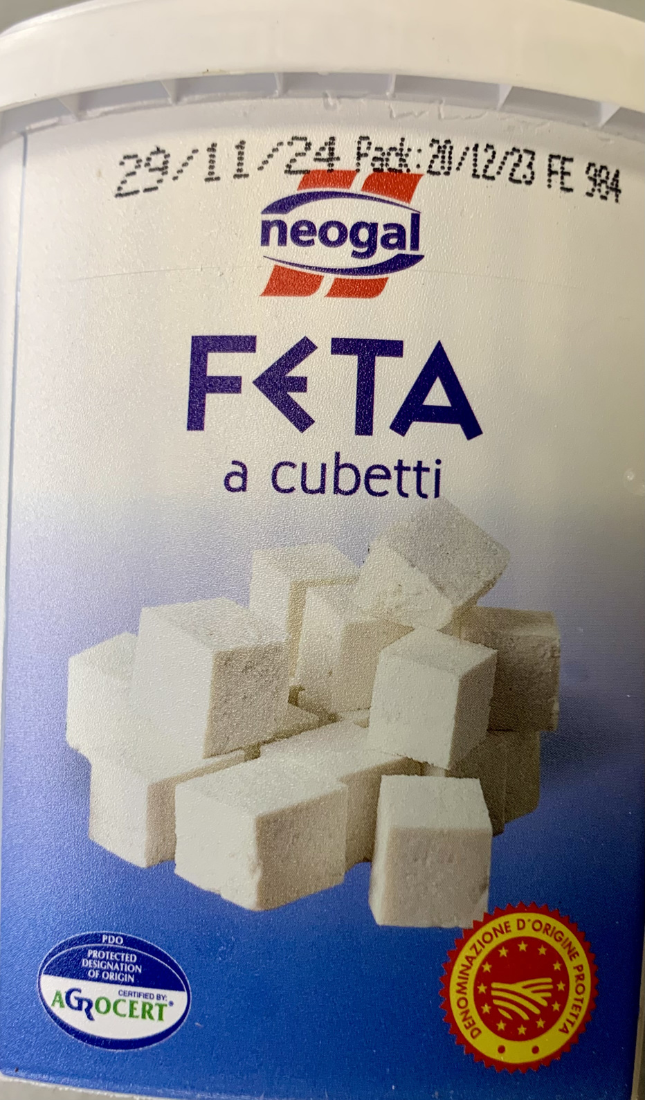 Neogal Feta Cubes €3,00