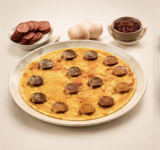 Sucuklu Omlet 