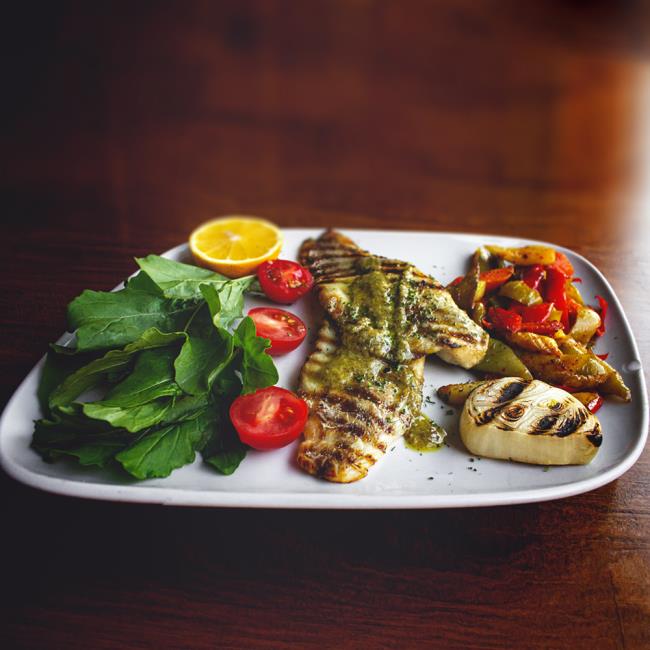 GRILLED SEA BASS FILLETS