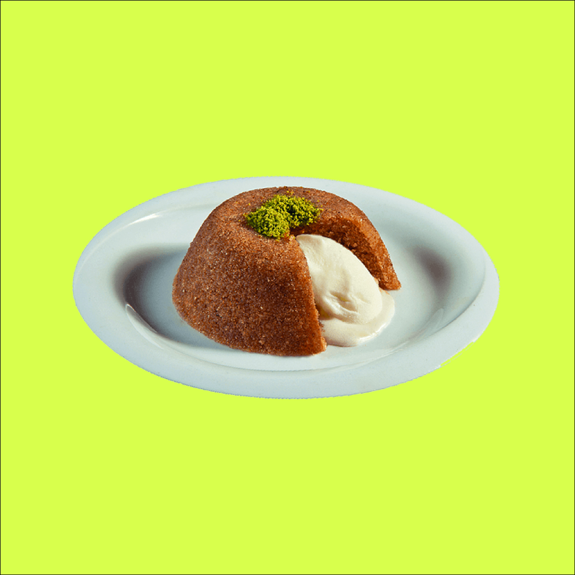 Dondurmalı irmik Helvası
