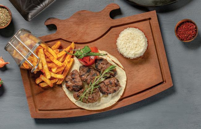 Grilled meat balls