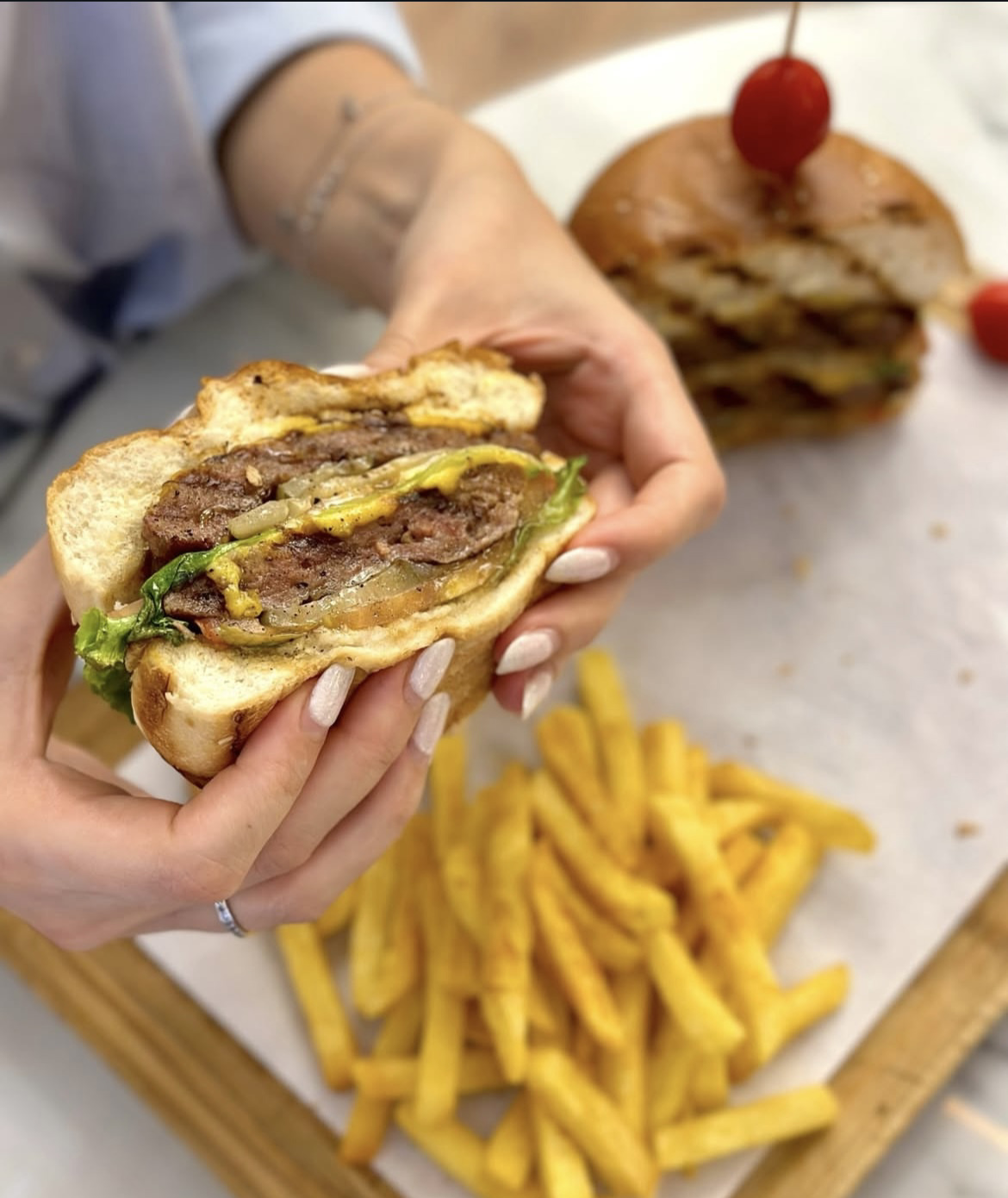TEXAS DOUBLE BURGER