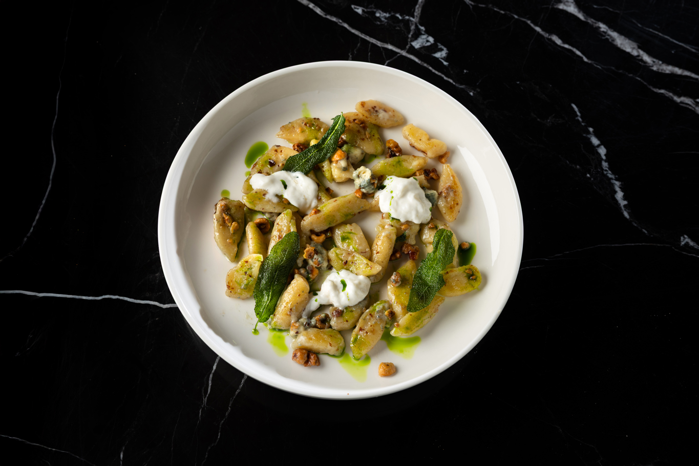 Gnocchı Gorgonzola & Noccıole