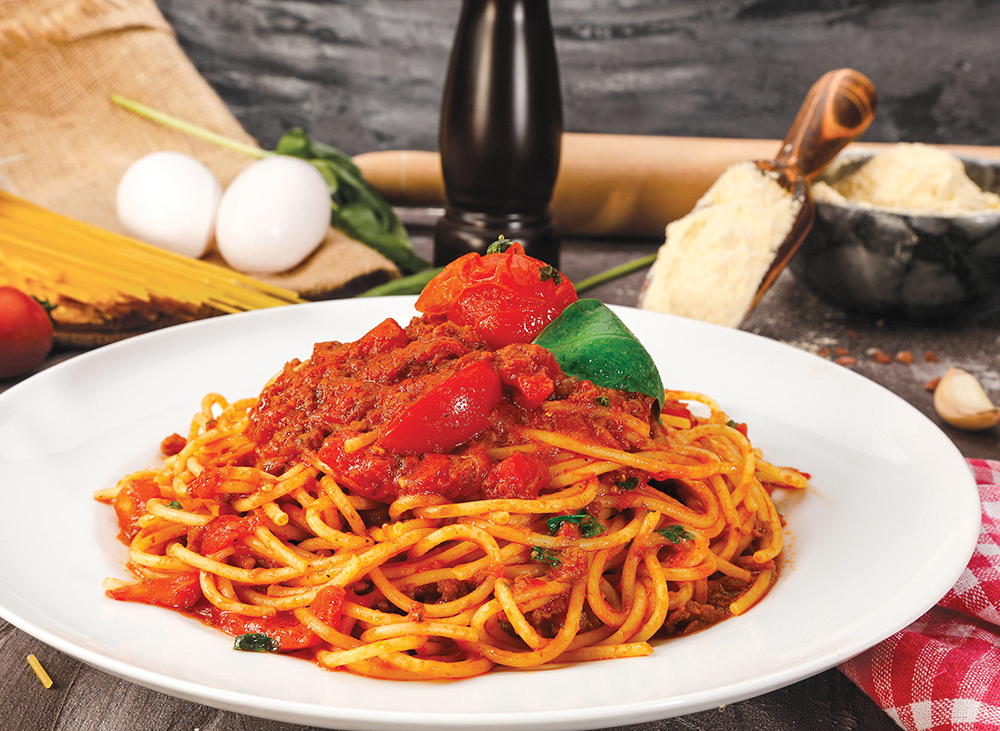 Spaghetti Napoliten