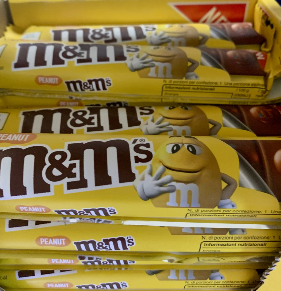 M&M Peanut bar €1,00