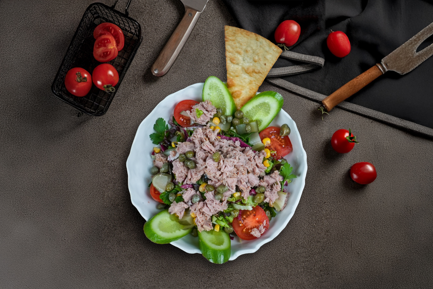 Tonbalıklı salata
