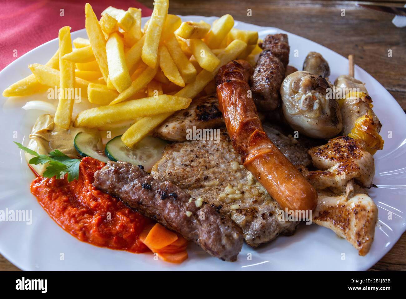 Grillade mixte