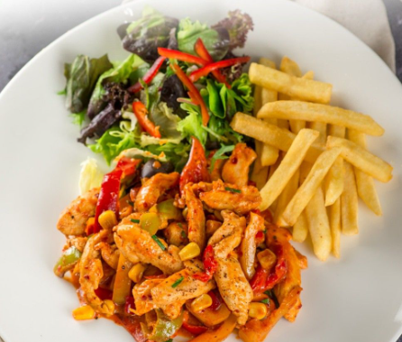 Meksika Soslu Tavuk (Chicken with Mexican Sauce)