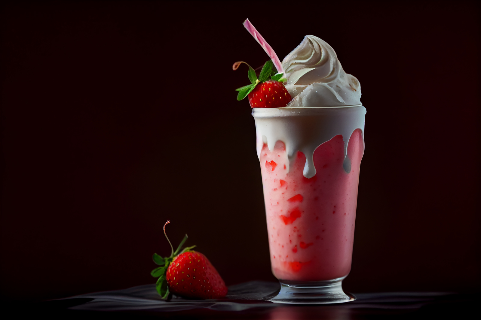 ÇİLEKLİ MİLKSHAKE