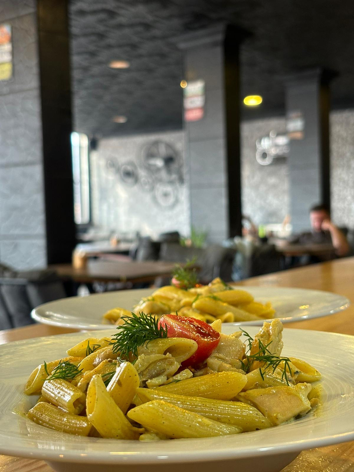 Kremalı Mantarlı Tavuklu Makarna ( Penne veya Spagetti)