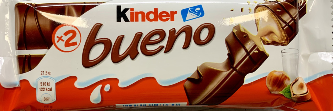 Kinder Bueno €2,80