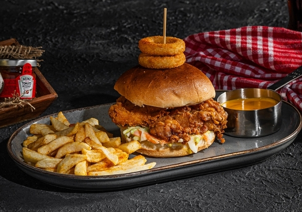 Çıtır Tavuk Burger
