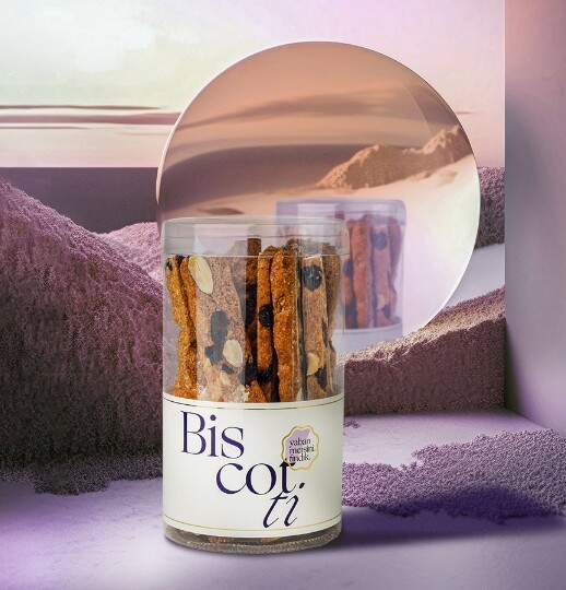 Yaban Mersinli Fındıklı Biscotti