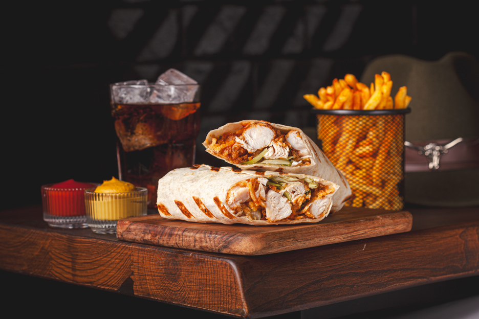 CRISPY CHICKEN WRAP