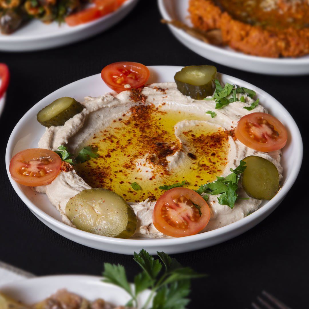 Humus with Olive Oil