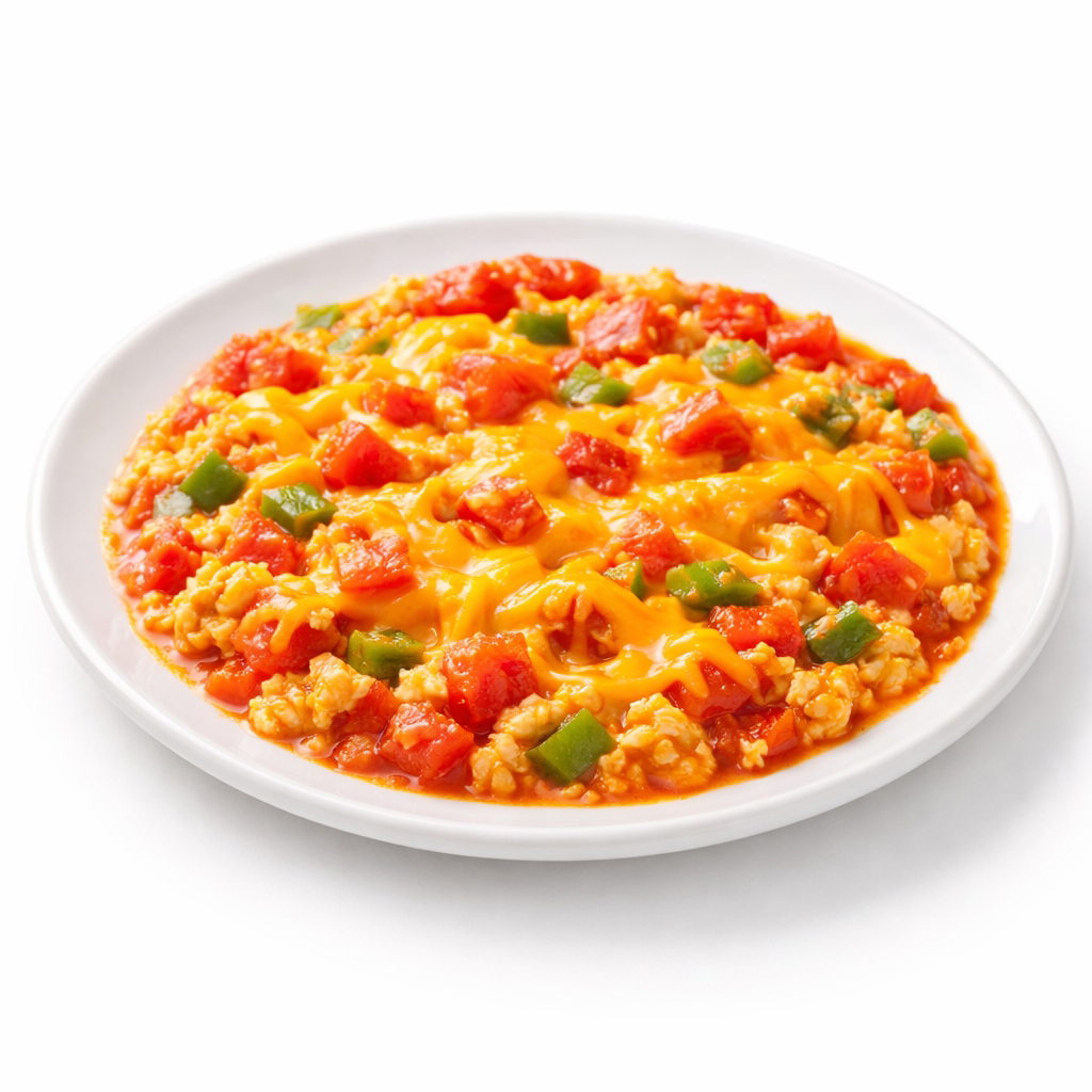 Cheddar Peynirli Menemen