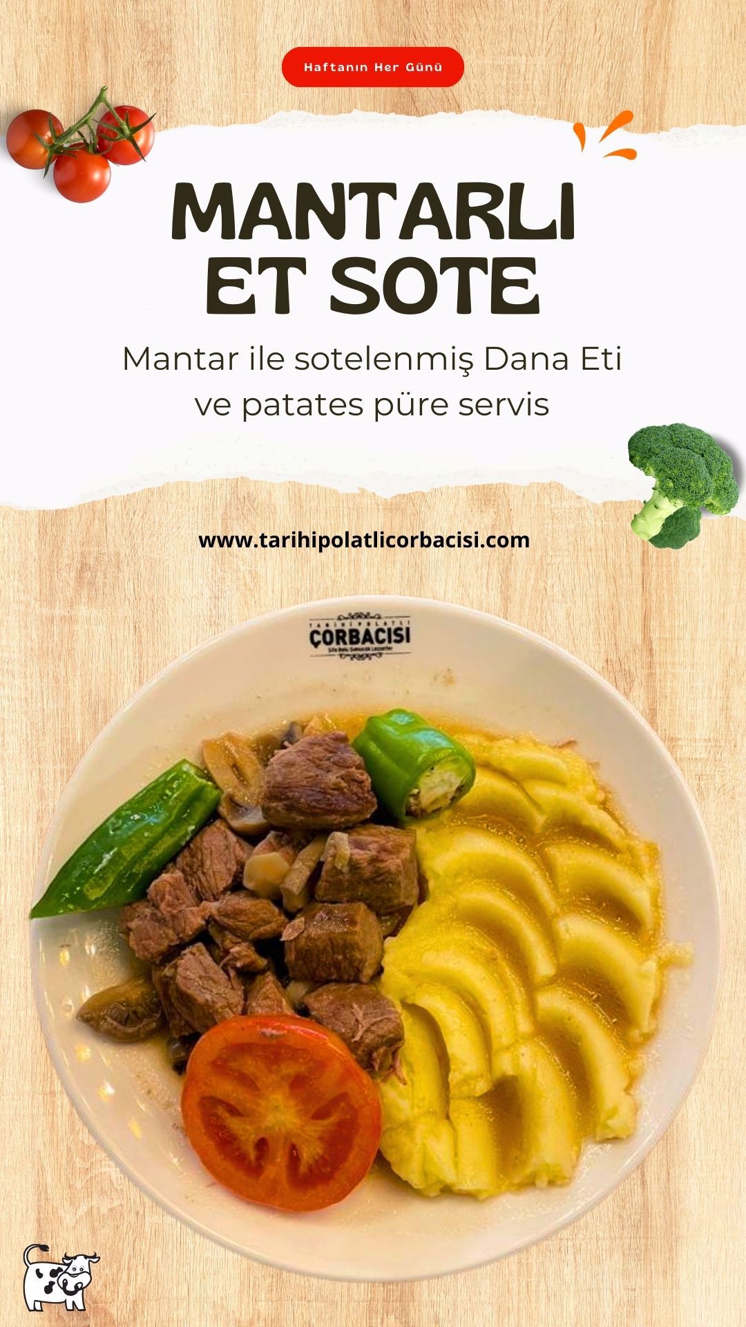 Mantarlı Dana Sote