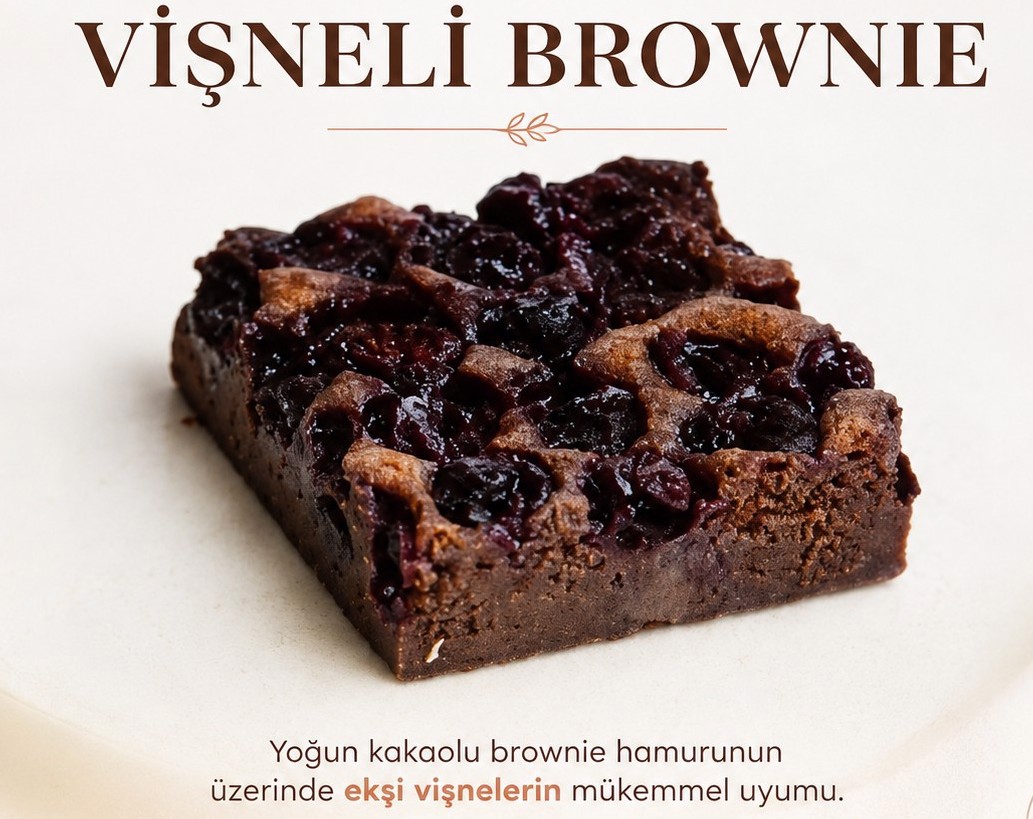 Vişneli Brownie