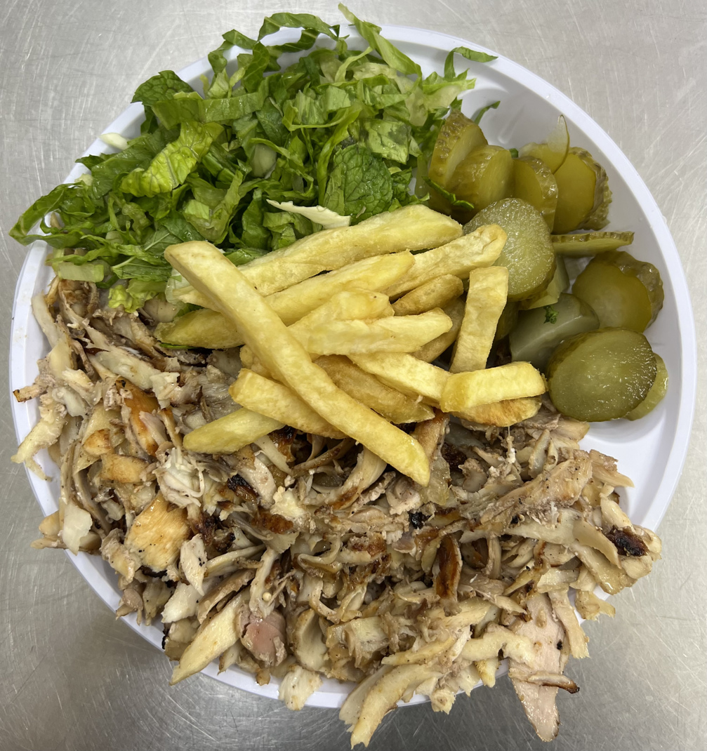 Chicken Shawarma Plate (small)