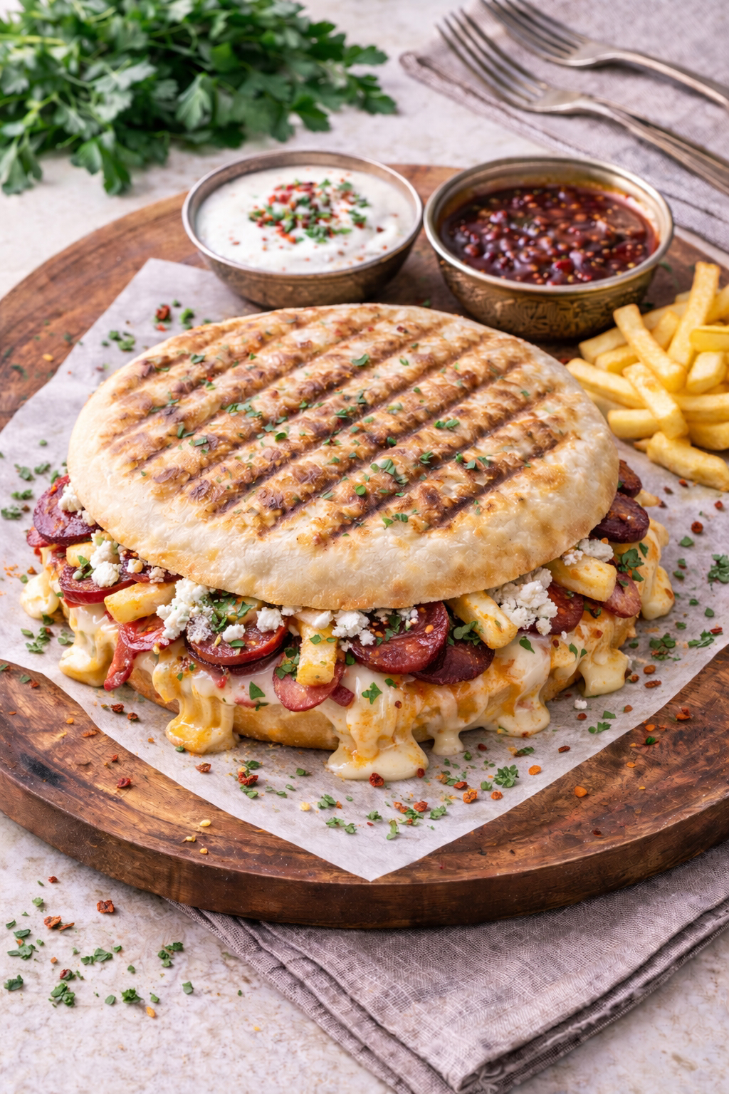 Şefin Tam Bazlama Tost