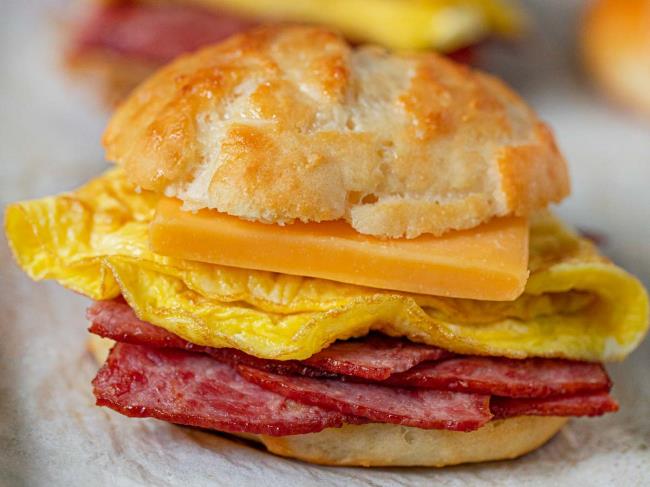 Ham Egg & Cheese 