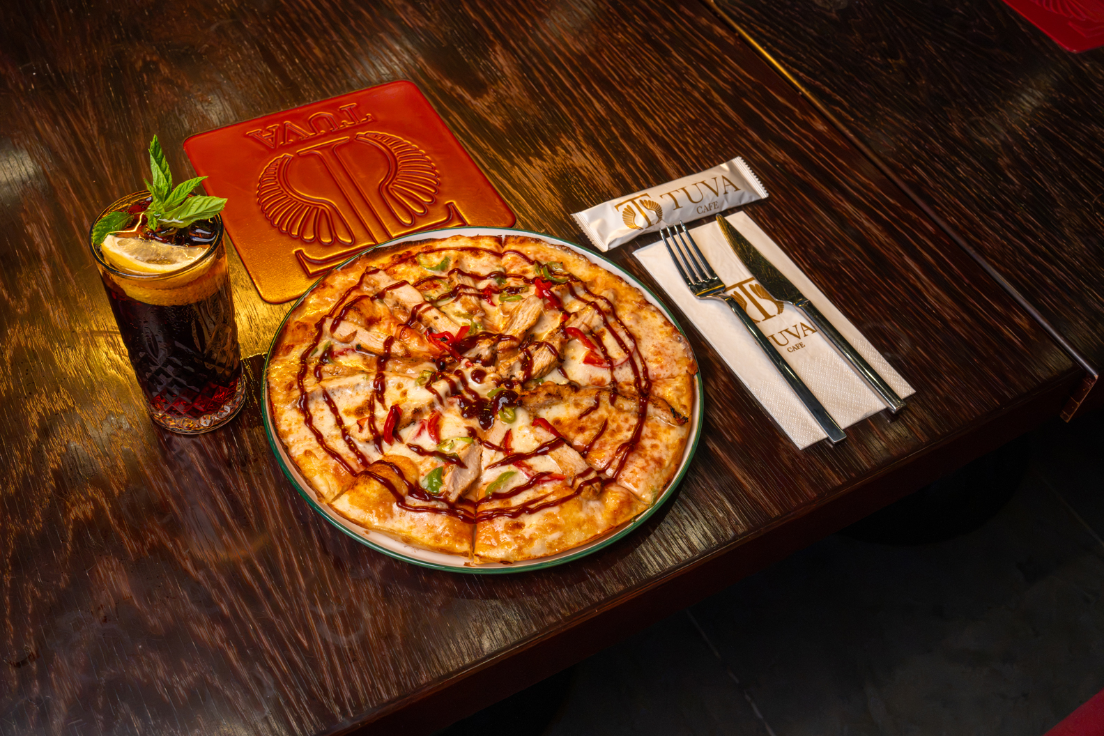 BBQ tavuklu pizza