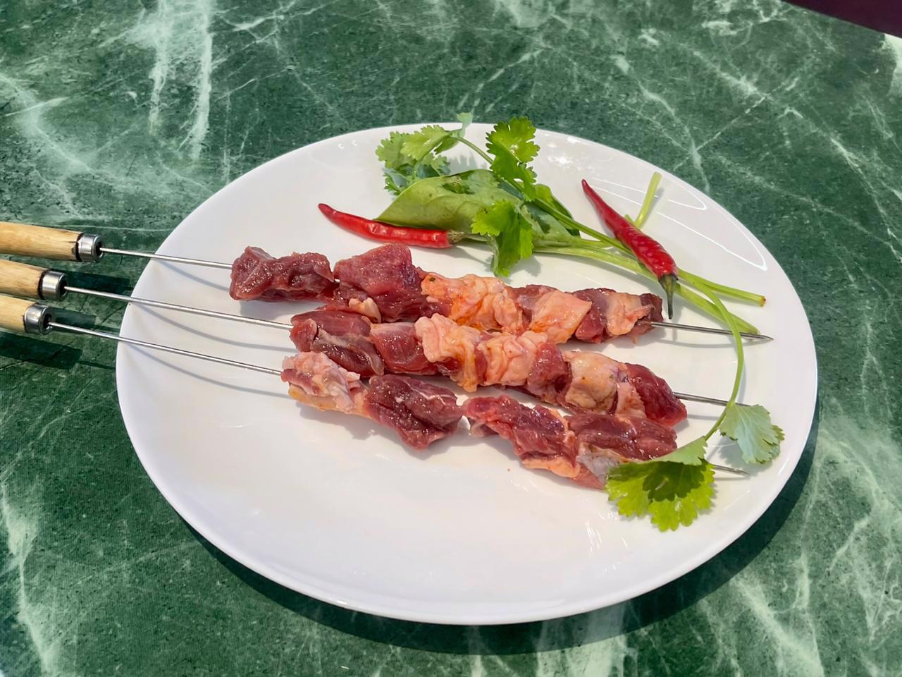 羊肉串-Шашлык из баранины