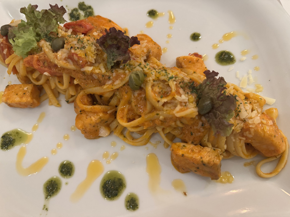 Spaghetti Salmone 