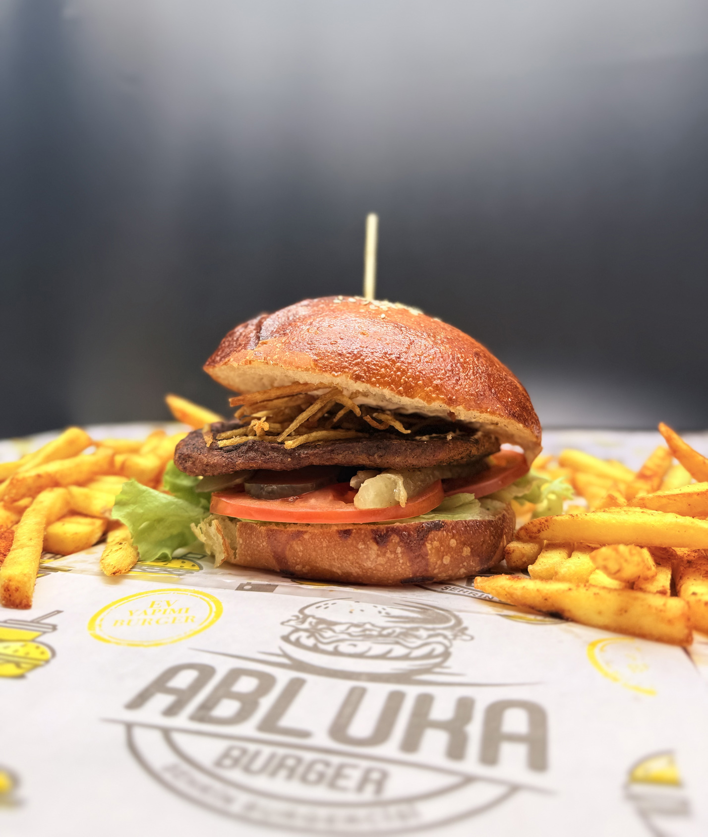 Abluka Tavuk Burger Menü( KUYRUK YAĞI İÇERİR)