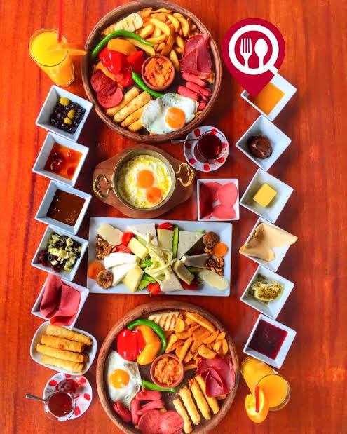 breakfast spread